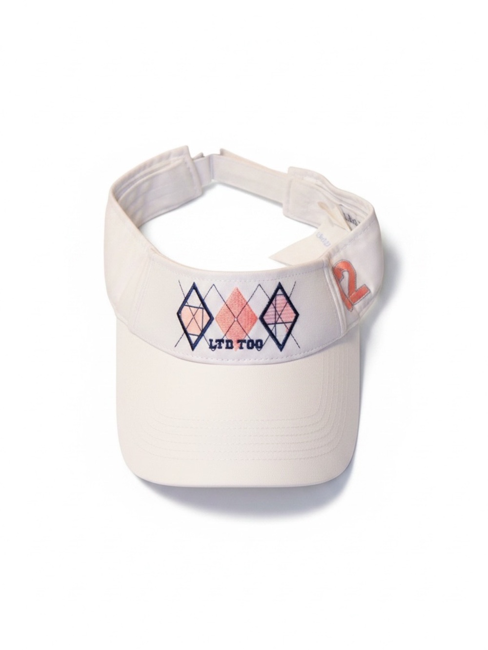 Limited Too Teen Girls Visor Vintage Y2K Preppy Adjustable 100% Cotton NWT